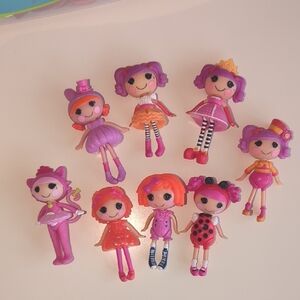 Mini Dolls Set - Purple, Pink, Orange